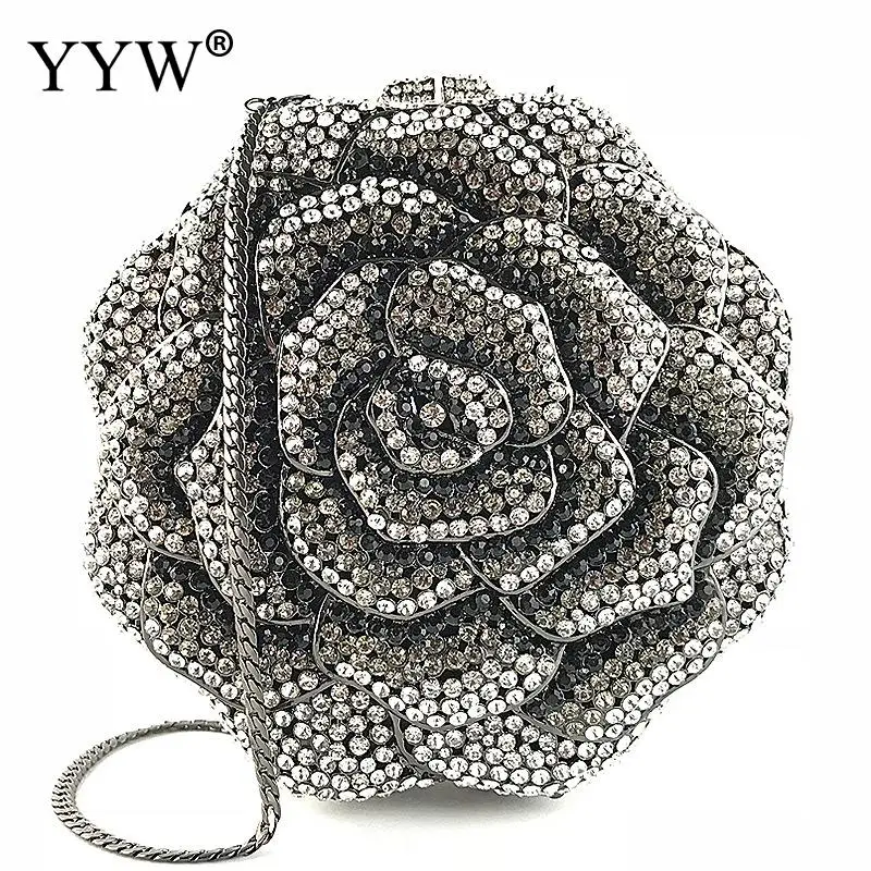 2018 Flower Crystal Evening Bag Clutch Bags Clutches Wedding Purse Rhinestones Wedding Handbags Silver Evening Bag Dropship 2018 Flower Crystal Evening Bag Clutch Bags Clutches Wedding Purse Rhinestones Wedding Handbags Silver Evening Bag Dropship