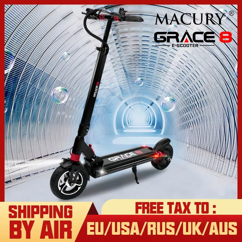 Macury Grace 8 Electric Scooter Hoverboard 2 Wheel 8 Inch 36V 350W 48V