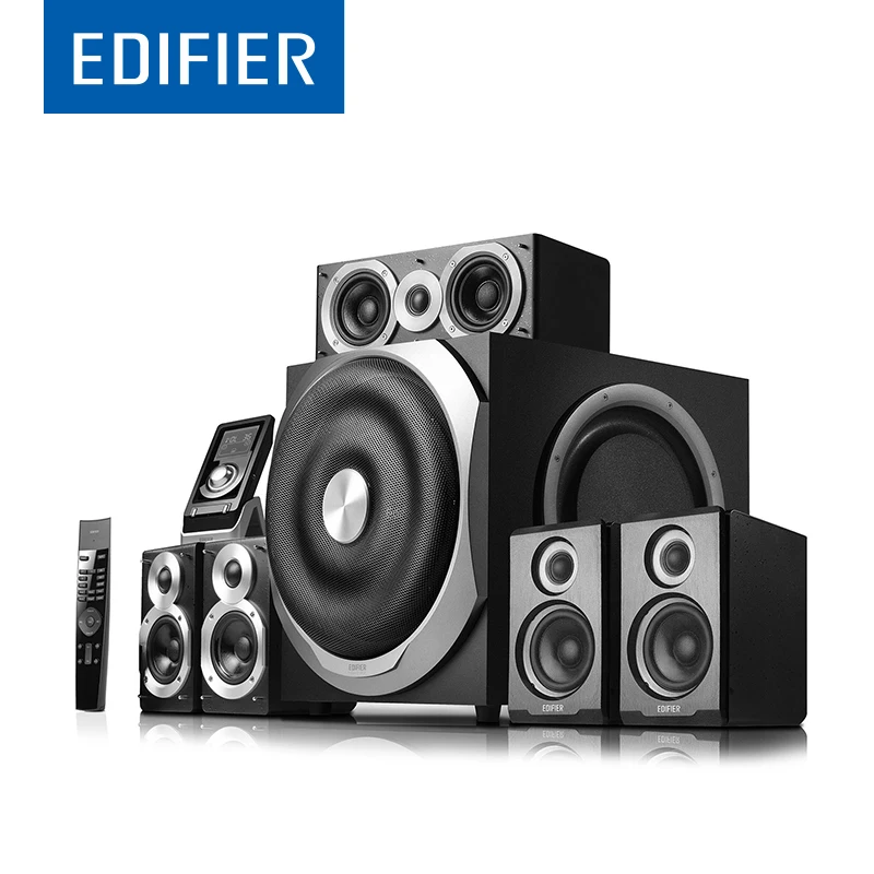 EDIFIER S760D HIFI 5 1 сабвуфер динамик все цифровое декодирование поддержка