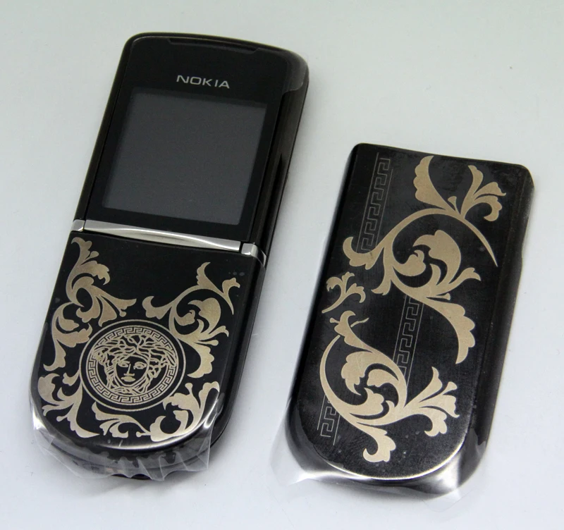 NOKIA 8910 Refurbished Mobile Phone Titanium Repainted housing 2G GSM 900/1800 Russian Keyboard Original Unlocked backmarket phones
