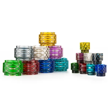 

Snake Skin Replacement Resin Tube With Cobra 810 Drip Tip Tank 8ml Vape Atomizer For Vaporesso SKRR