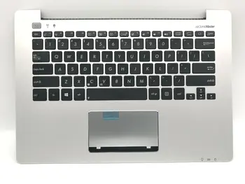 

New US keyboard for Asus VivoBook Q301L Q301LA Q301LP silver palmrest Upper case