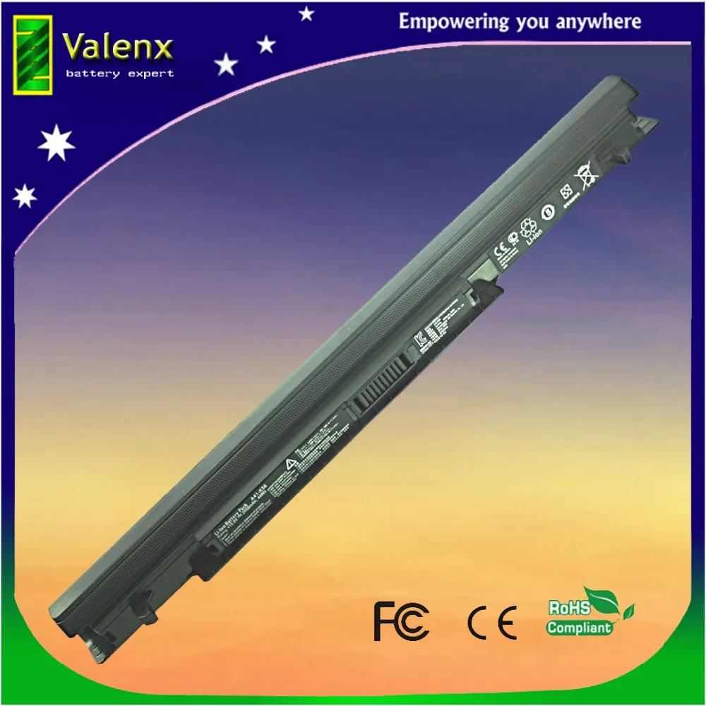Laptop battery For ASUS A31-K56 A32-K56 S46C S40C S405C A41-K56 A42-K56 K56 VivoBook S550 S550C V550C U58C U48C S56C S550C