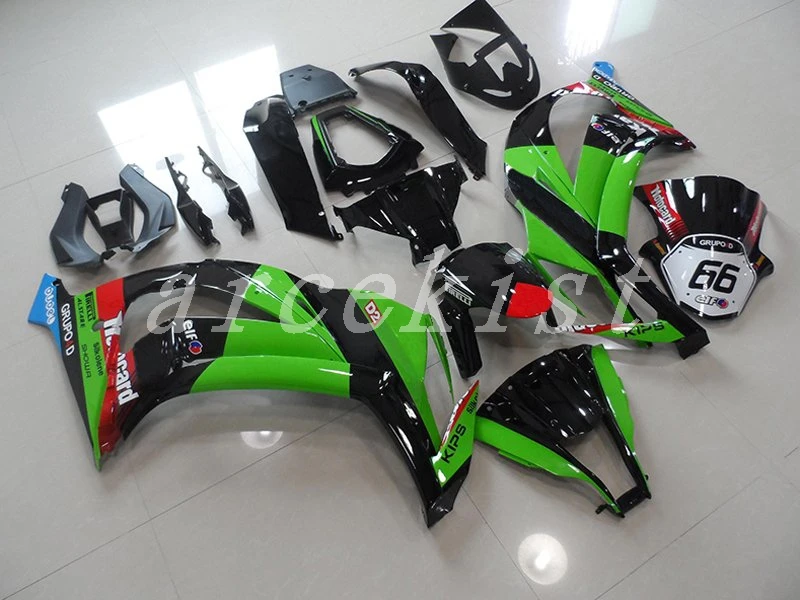 

Hot Sales,Body Kit For Kawasaki Ninja ZX10R 11 12 13 14 15 ZX10R ZX-10R 2011-2015 ZX 10R ABS Sports Fairing red green glossy