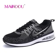 MAIKOOU Fashion Casual shoes for Men air mesh shoes plus size Couple shoes 2017 New Spring shoes Breathable Men trainers 195