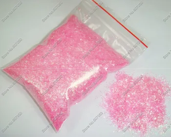

50gram/bag Iridescent Rainbow Pink Color Shining Nail Glitter Strips Powder for DIY Nail Art Decoration and Glitter Crafts