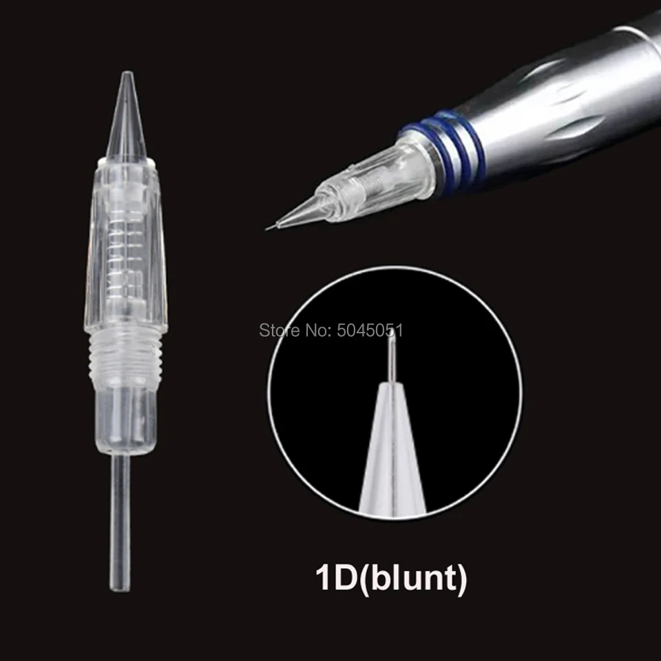 30 шт./партия одноразовые 8 мм Винтовые перманентные иглы для макияжа картриджи для тату для Charmant Liberty Microblading Microneedling