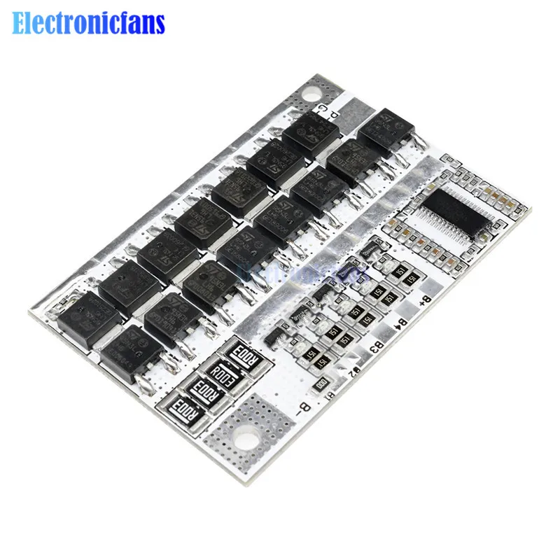 

3S 4S 5S 12V 18V 21V 100A BMS Polymer Li-ion Battery Protection Circuit Board 18650 Li-POLYMER Lithium Balance Charging Board