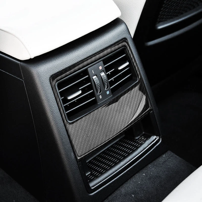 Для bmw e90 e92 e93 внутренняя отделка из углеродного волокна кондиционер CD панель