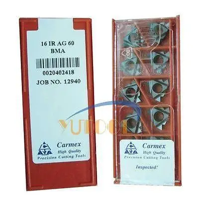 10pcs Carmex carbide insert 16IR AG60 BMA CNC Milling lathe inserts new