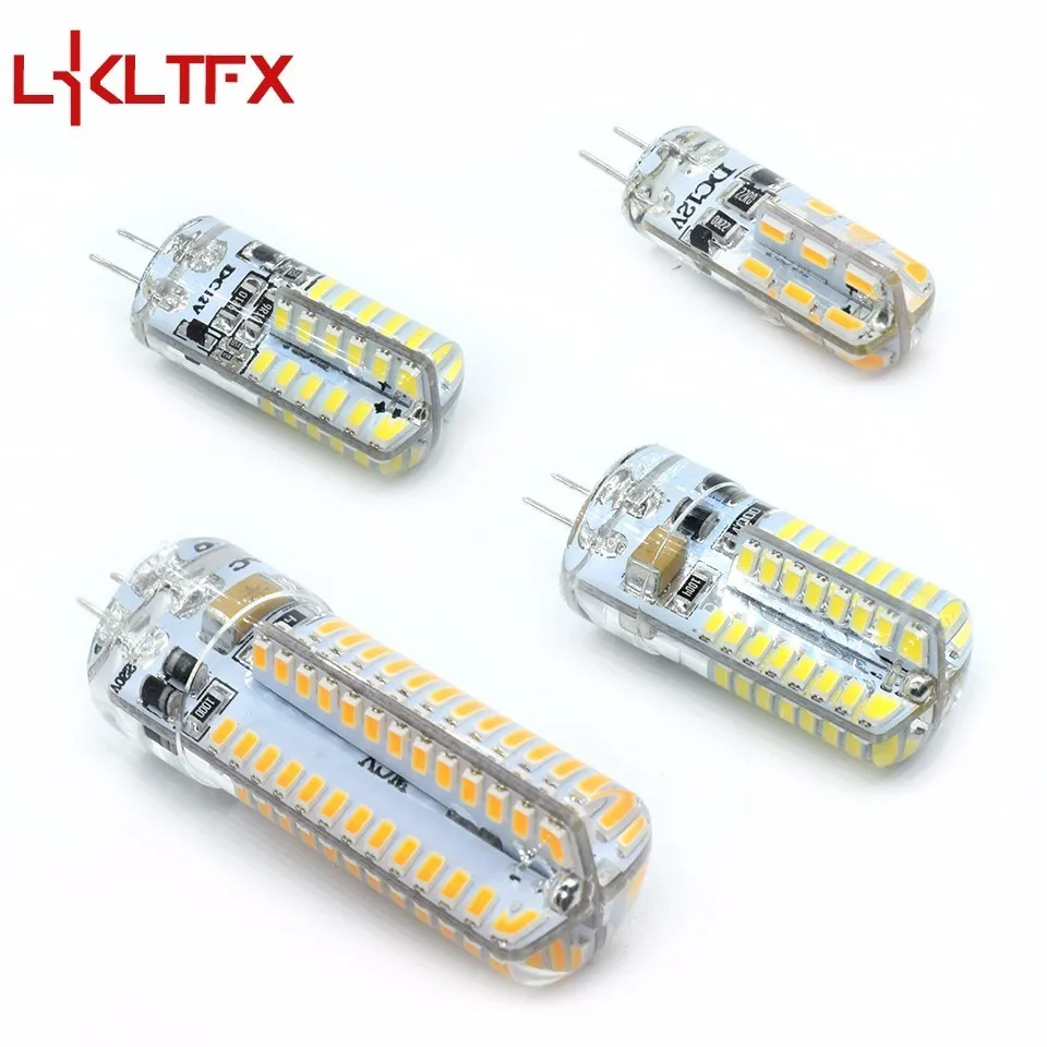 СВЕТОДИОДНАЯ лампа G4 12 В 220В smd3014 заменить галогенная угол пучка 360|energy saving lamp|saving
