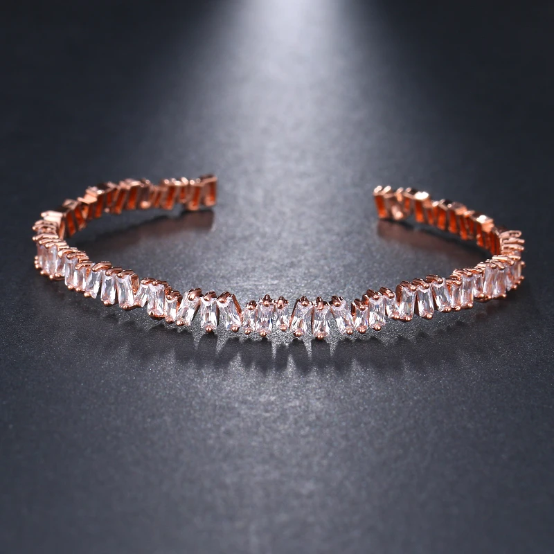 Bangle Bracelet EMMAYA Gold Color AAA Cz Beads Cuff Bracelets Women Fashion Jewelry Pulseiras bangle bracelet beaded bracelet crystal bracelets bead bracelet zircon bracelet zirconia bangle