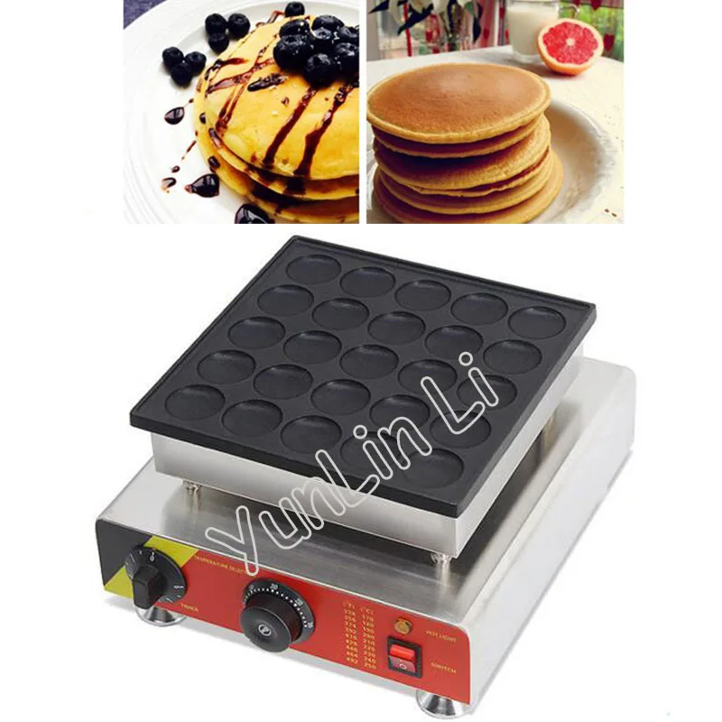 

Dutch Muffin Machine 220V/110V 25 Holes Waffle Maker Commercial Copper Simmering Machine Nestle Furnace Muffin Machine NP-542