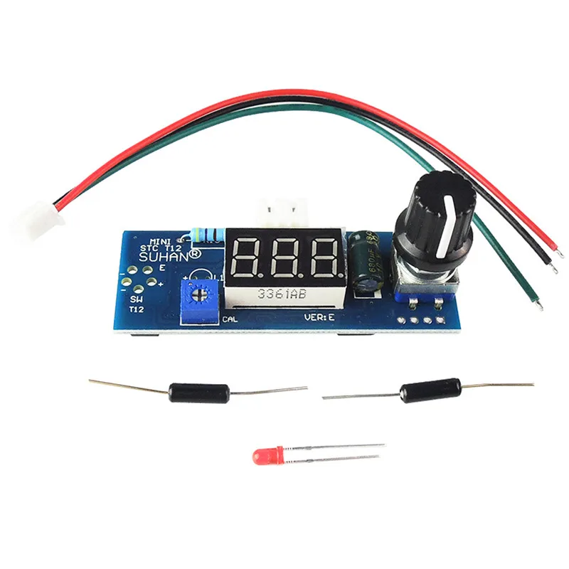 STC T12 DIY Цифровой паяльник станция температура плата контроллера комплект для T2 ручка мини