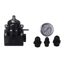 WUPP Универсальный Регулируемый топливный регулятор высокого давления AN8 в течение 30-70 фунтов на квадратный дюйм топлива Давление регулятор монтажный конец AN8