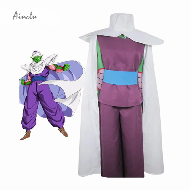 Ainclu Lavender Dragon Ball Piccolo Costume Halloween Cosplay Costume