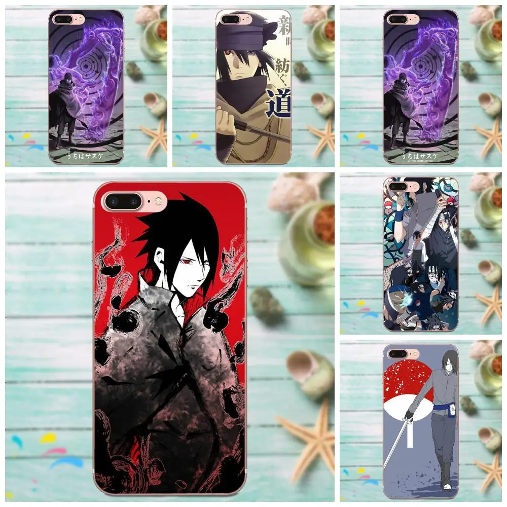USA Seller Apple iPhone 4 & 4S  Anime Phone case  Cover Naruto Sasuke Uchiha 