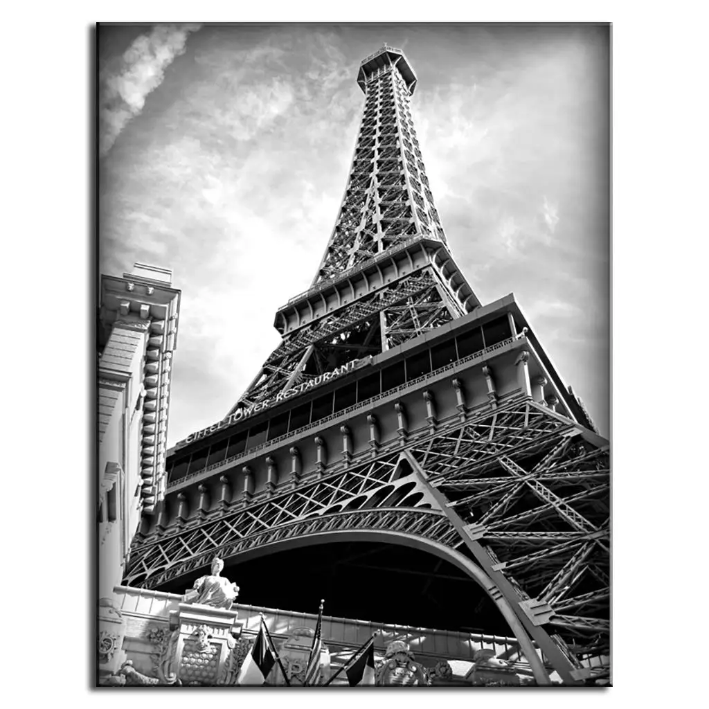 Aliexpress.com : Buy Hot Sale Eiffel Tower In Black And White Picture