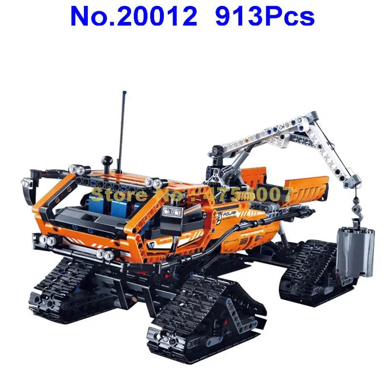 

913pcs technic mechanical group polar adventure vehicle building blocks 42038 Toy