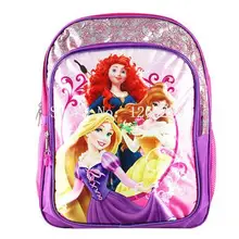 Новая мода принцесса Рапунцель Brave Belle Девушки Школьные сумки Дети рюкзак сумка для детей