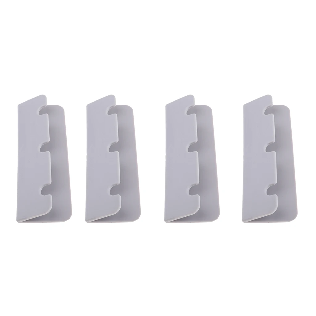 4Pcs Boat Seat Hook Clips Brackets Replacement for Rubber Dinghy Raft Yacht 