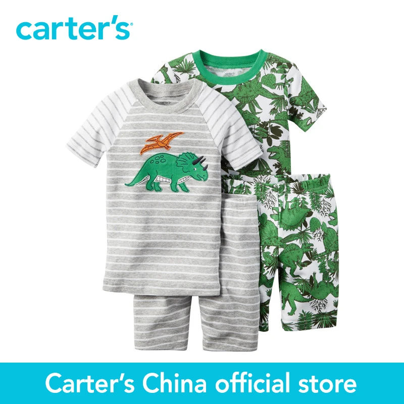 Carter s 4 pcs baby children kids Snug Fit Cotton PJs 321G084 341G084 sold by Carter