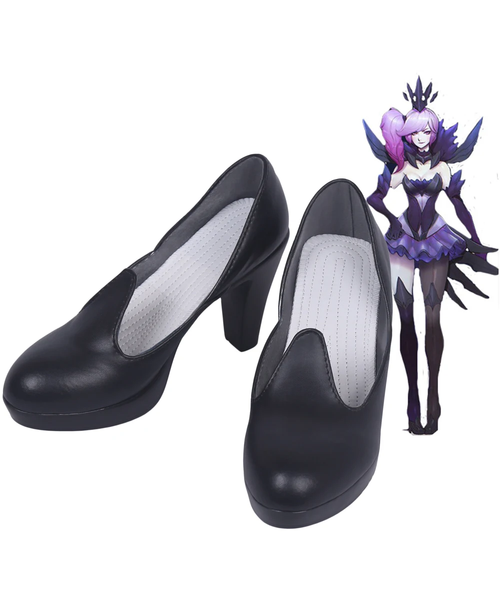 

Luxanna Crownguard Cosplay Shoes LOL The Lady of Luminosity Cosplay Boots High Heel Shoes Unisex Custom Made