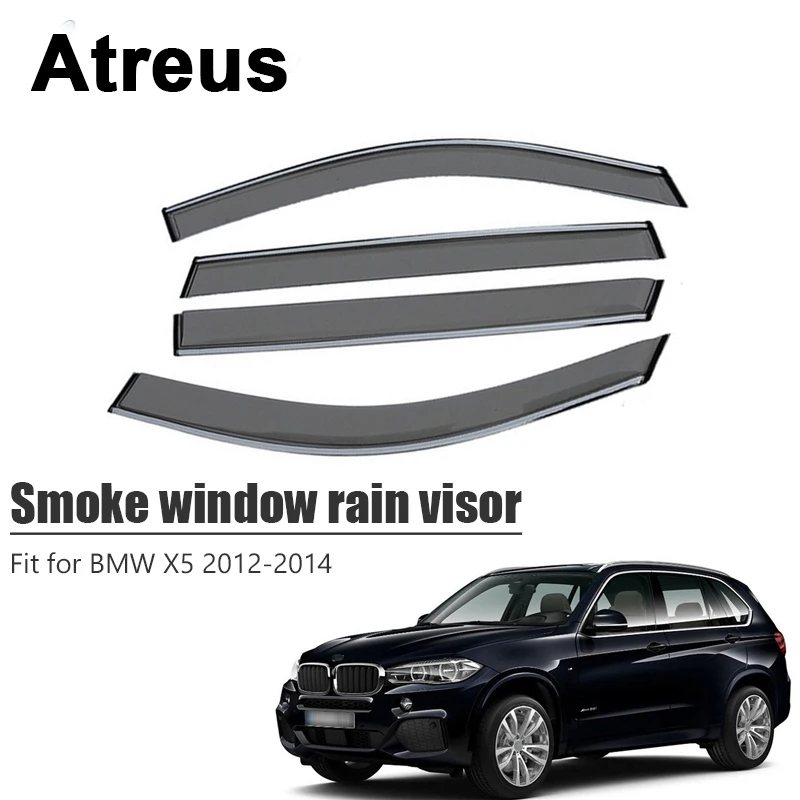 Atreus 4 шт. для BMW X5 2012 2013 2014 автомобильные аксессуары дверь дым Окно Солнце Дождь