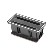 ISincer Автомобильный держатель для карт и монет, центральная консоль, держатель для карт, наклейка для VW Golf Mk6 GTI R20 R Golf 7 MK7, аксессуары