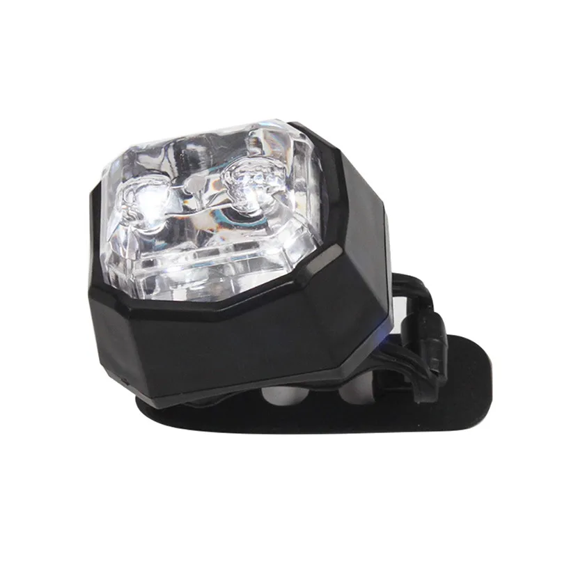 2 LED Tail Light MTB Road Bike Rear Decoration Lamp New Design 2x CR2032 Battery Safety Flashing Warning Light #2M17 (3)