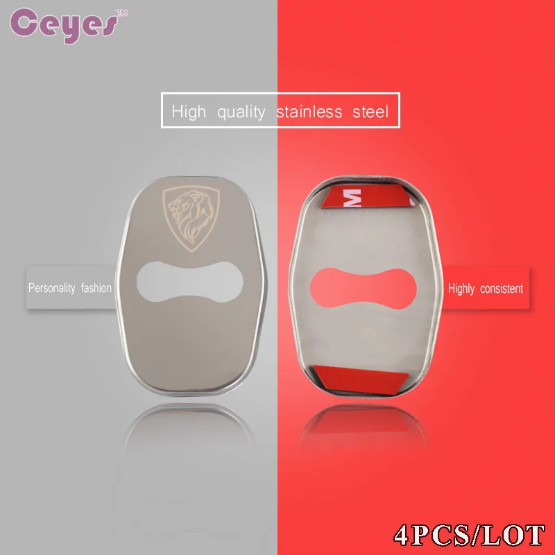 Car Door Lock Cover for Peugeot 206 308 406 408 301 2008 2012-307 Accessories