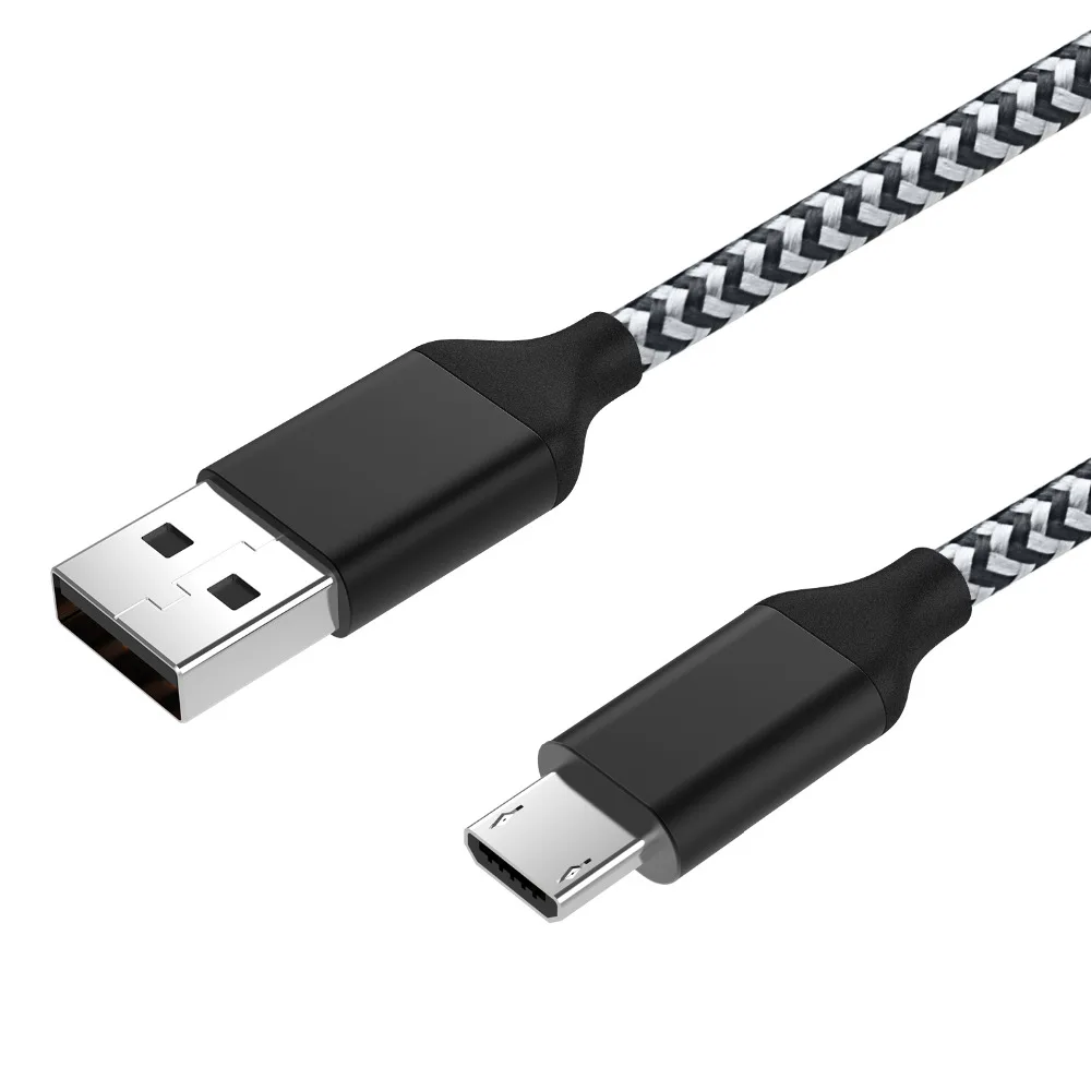 Tecknet Micro USB кабель 2.4A Быстрая зарядка кабель синхронизации данных и зарядки для Android Xiaomi samsung Tablet Microusb телефон зарядное устройство кабель