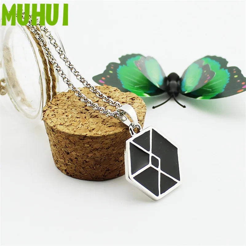 

Wholesale KPOP EXO EXO-K EXO-M EXODUS Albums Necklace Collier 1414