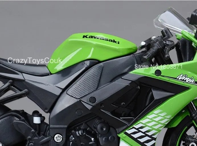 Maisto Kawasaki Ninja 1:12 мотоциклы литой под давлением металлический спортивный велосипед модель игрушки в коробке для детей