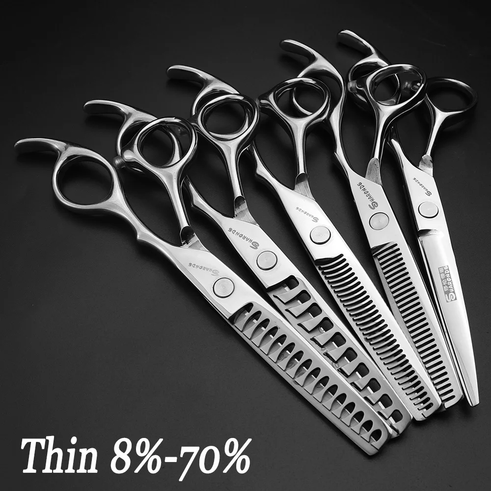

6-inch Japanese professional hair scissors thinning scissors belong to hairdresser's hairdressing scissors hairdressing equipmen