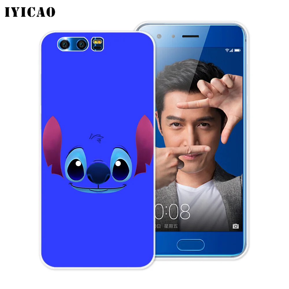 Мягкий силиконовый чехол IYICAO для Huawei Y9 Y7 Y6 Prime 2018 Honor 8C 8X 8 9 10 Lite 7X 7C 6A 7A