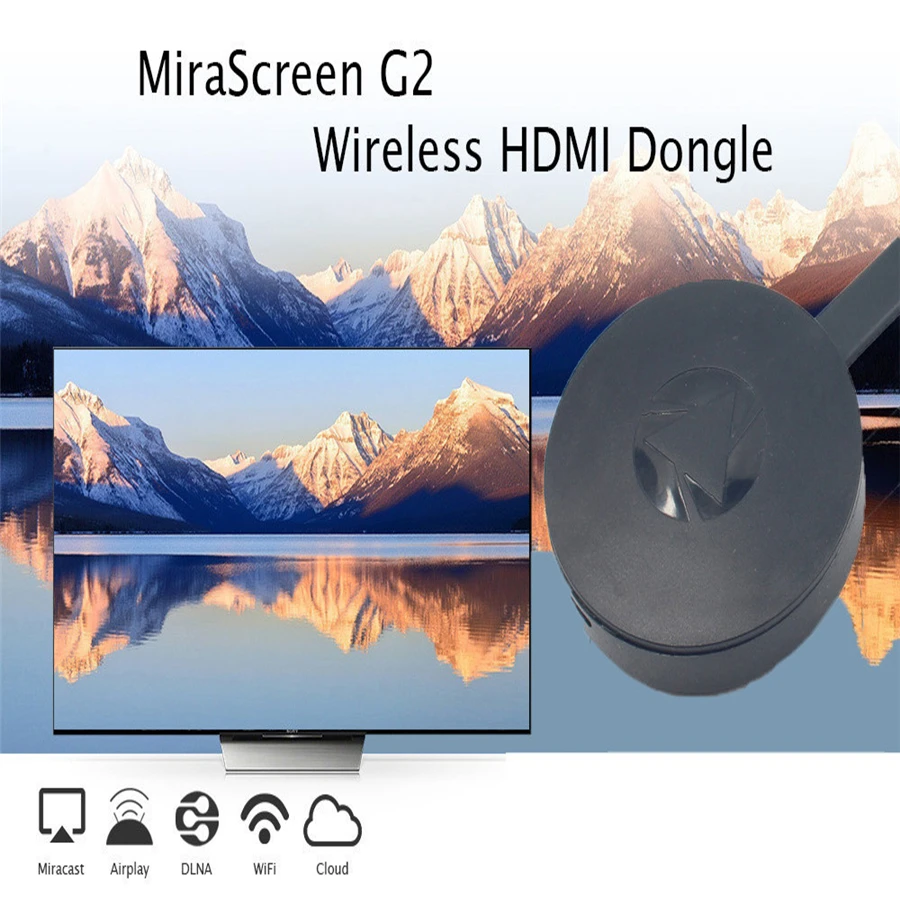 Для Miracast Chromecast 2 Цифровой HDMI медиа видеостример 3nd поколения 2019 беспроводной