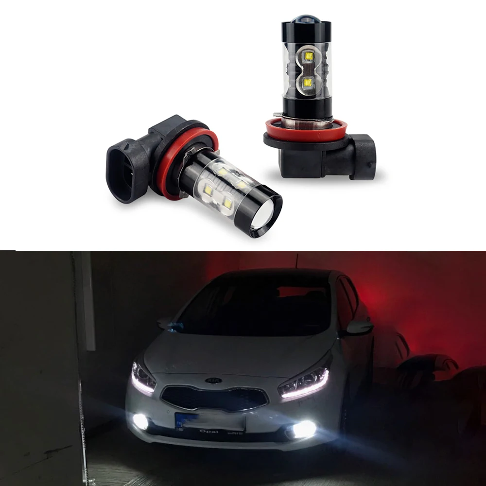 HB4 H11 светодиодный туман светильник 9006 H1 H3 H7 H8 лампы LED DRL для BMW E46 E90 E60 E39 E87 X5 E53 E70 E36 X3