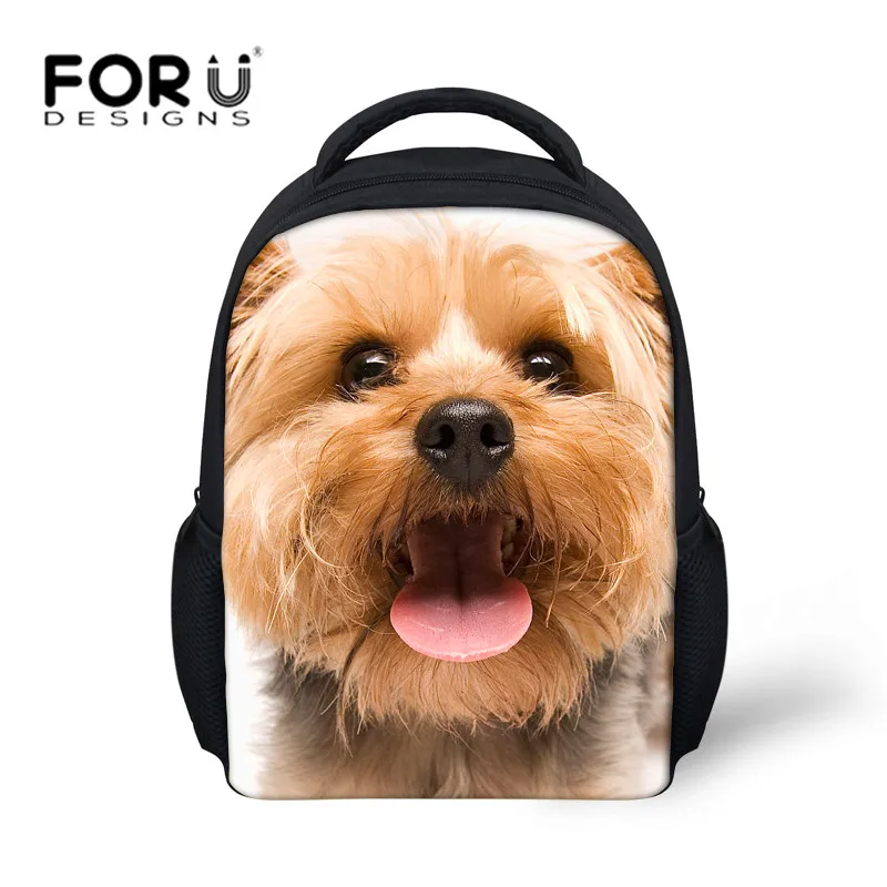 Маленькие школьные ранцы FORUDESIGNS для девочек 3D портфель мальчиков и с принтом