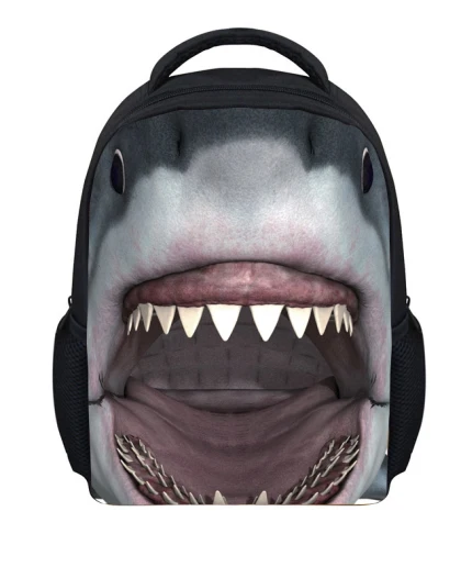 FORUDESIGNS, новинка, модный рюкзак с 3D изображением животных из зоопарка для подростков, милый детский школьный рюкзак с дельфином, рюкзак с леопардовым принтом - Цвет: 3185