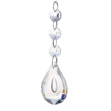 Подвеска из мушмула Ясно Люстра с хрустальными призмами Запчасти Свадебный декор аксессуары фестиваль Красота инструмент для украшения 10 шт./компл