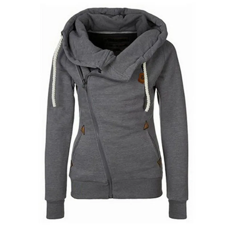 

Winter Woolen Coat Women 2018 New Arrival Pocket Zippers Slim Hooded Wool Warm Jacket Femme Outwear Solid Coat 5XL Anchor design