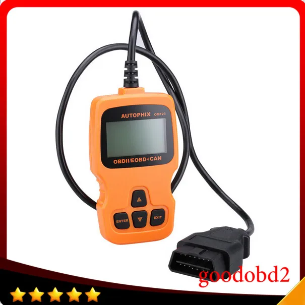 

2016 Multi-language AUTOPHIX OBDMATE OM123 OBD2 CAN Hand-held Engine Code Reader OM 123 Auto Diagnostic Scanner tool