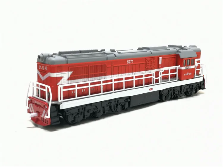  High simulation 1:50 locomotive alloy modelmetal sound and light back to the car modelboy toyschild