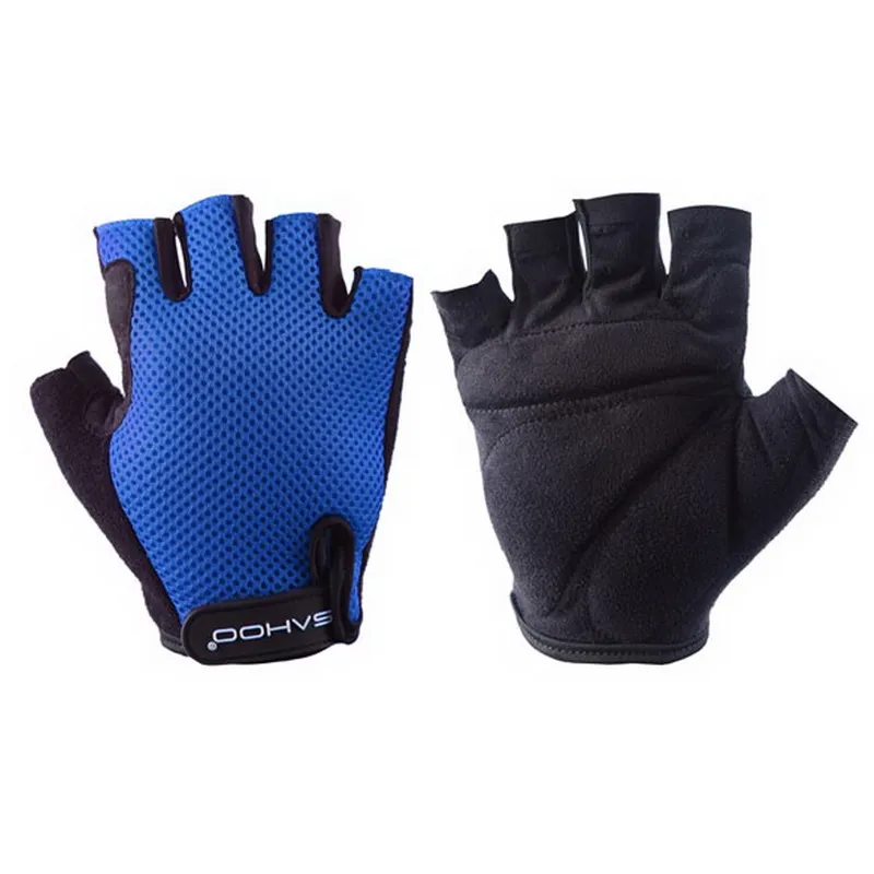 EA14 Outdoor Bike Black Bicycle Breathable Sport Cycling Half FInger Cycling font b Gloves b font
