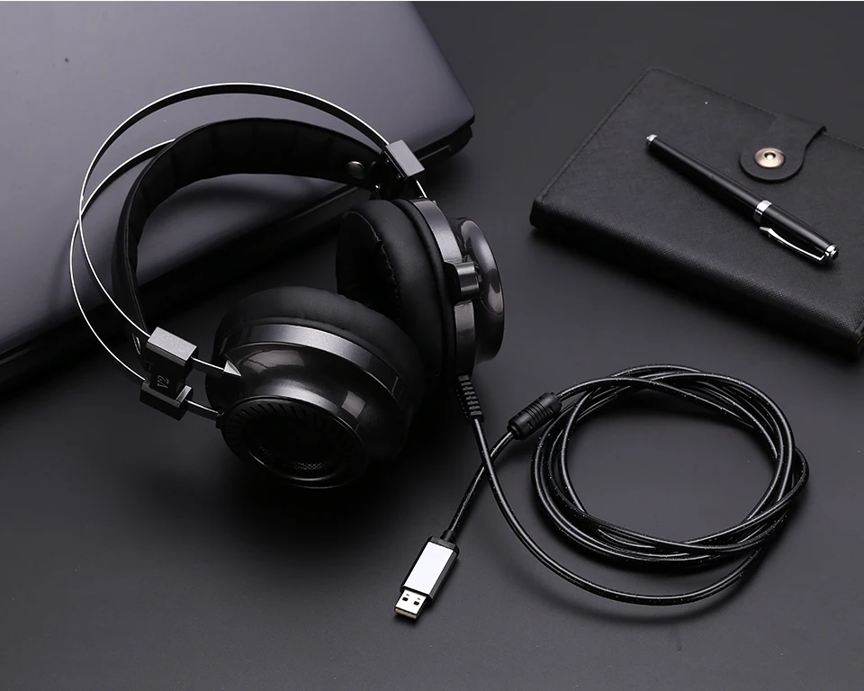 MagiftV2 Professional Gaming Headset Virtual 7.1 Channel USB Stereo Headphone With Mic Voice Control For Computer Gamer (21)