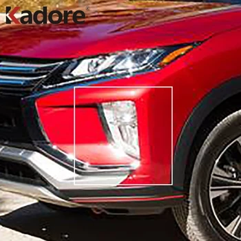 

Fit for Mitsubishi Eclipse Cross 2017 2018 2019 Chrome Front Foglight Fog Light Cover Trim Car Protect Exterior Accessories