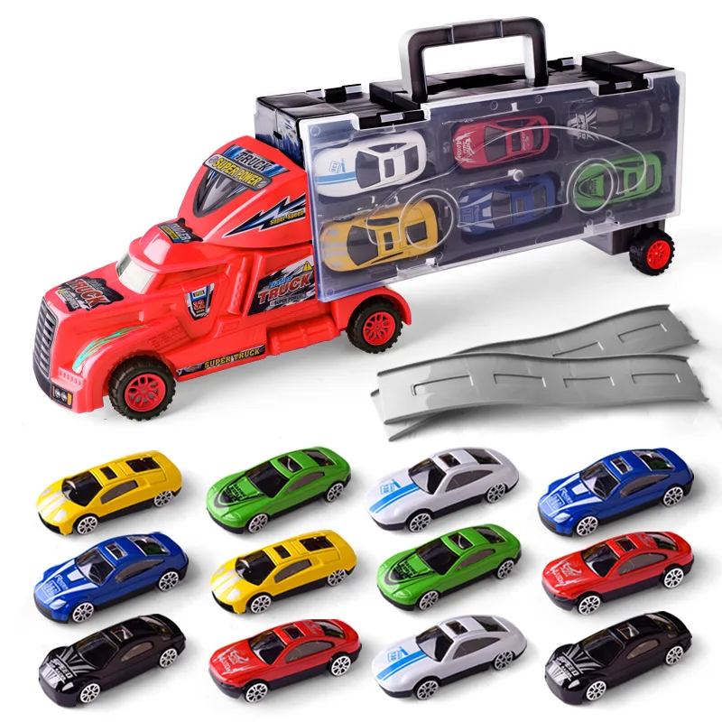 Металлические игрушки из сплава грузовик игрушечные машинки игрушки для детей детские подарки мальчиков малышей игрушки металлические> 3