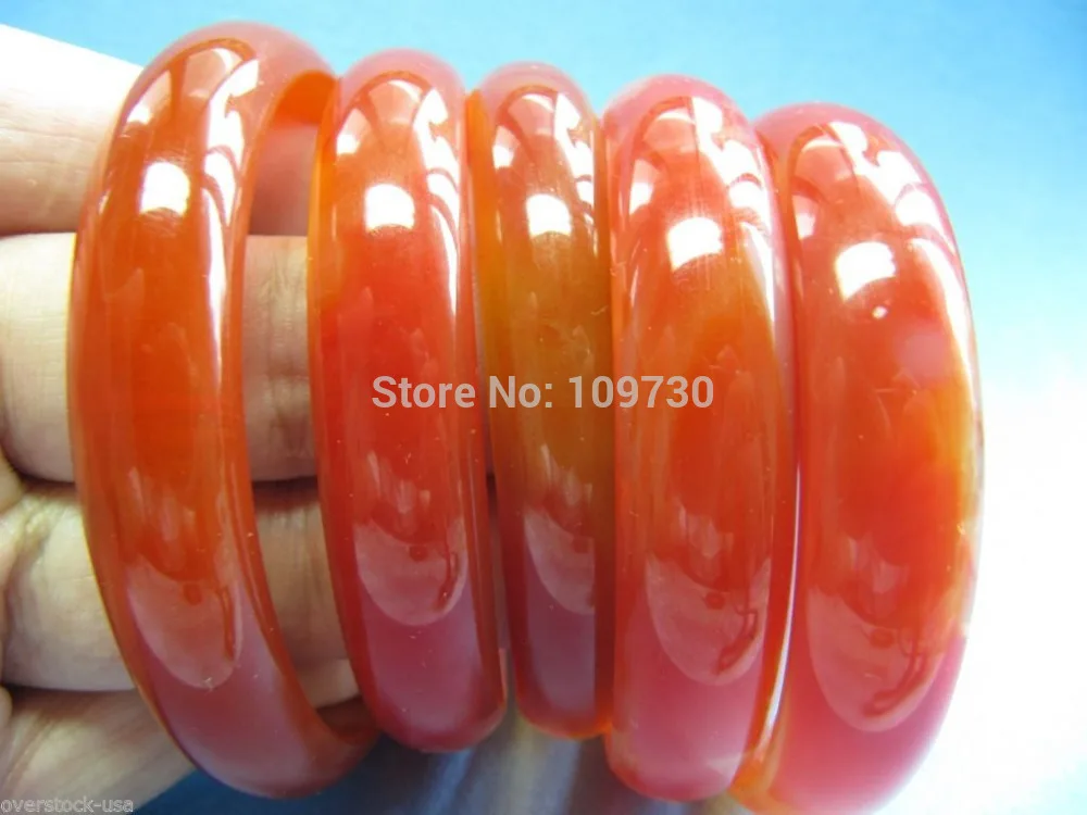 

00940 [WHOLESALE] PERFECT CHINESE RED BANGLE (5PCS/LOT)