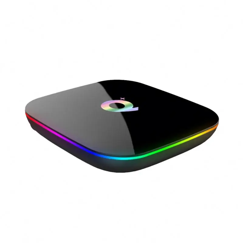 ILebygo Q плюс Смарт ТВ Box Allwinner H6 Android 9 0 4 Гб оперативной памяти 32 Rom 6 K h.265 USB3.0 Netflix PK T95Q